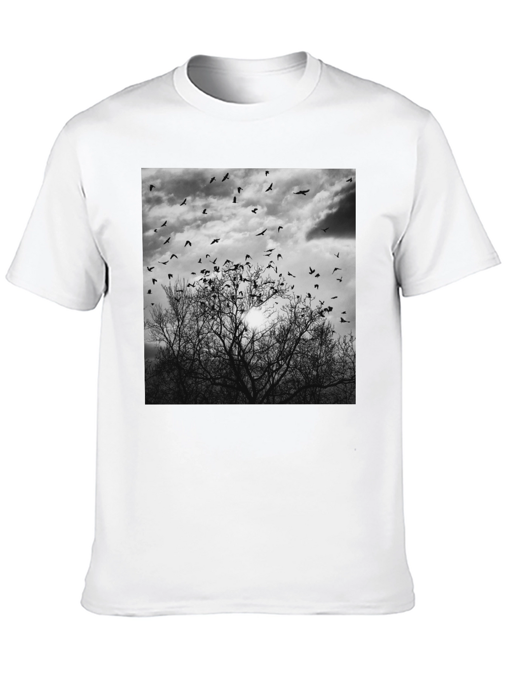 Black Raven Tree Graphic Tee