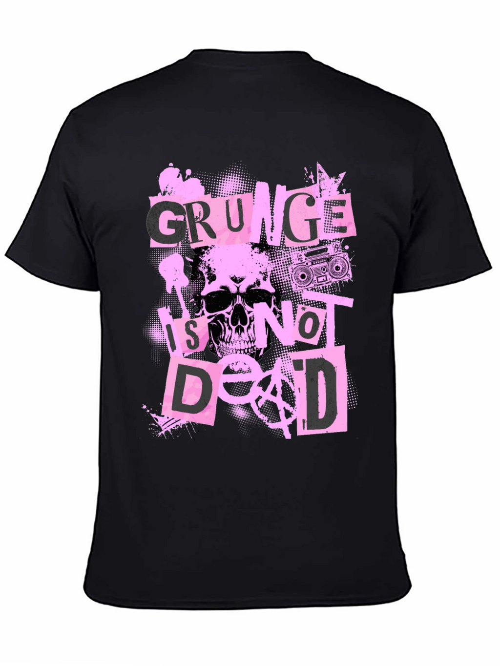 Grunge Is Not Dead Graphic T-Shirt