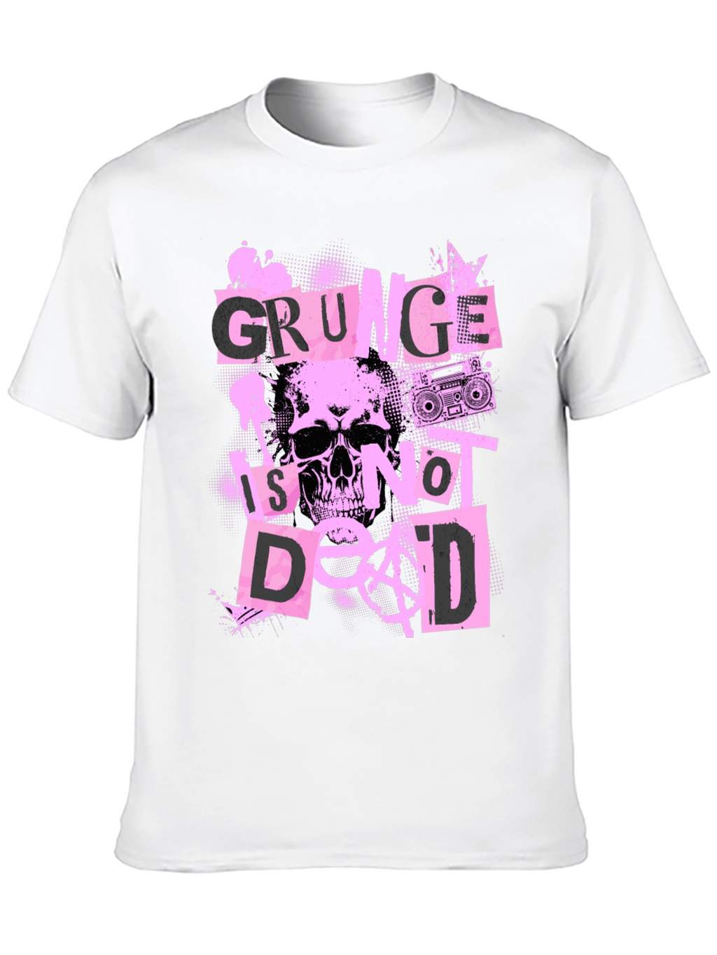 Grunge Is Not Dead Graphic T-Shirt
