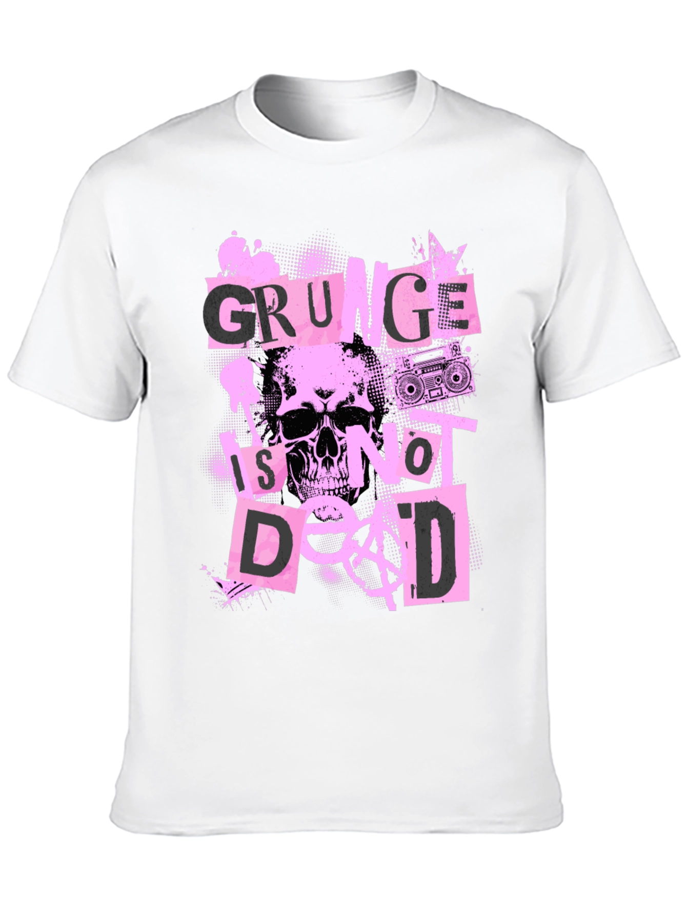 Grunge Is Not Dead Graphic T-Shirt