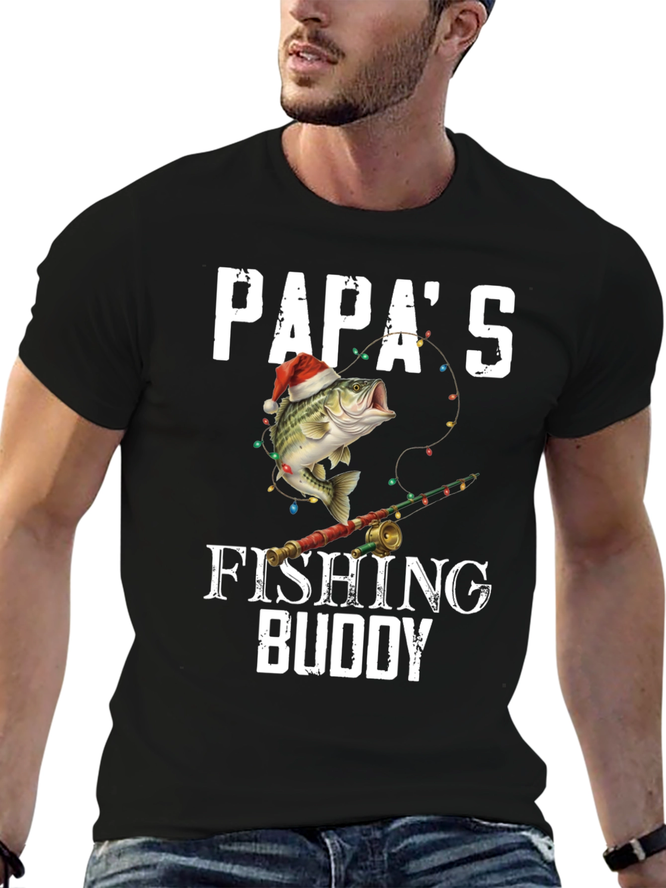 Papas Fishing Buddy T-Shirt