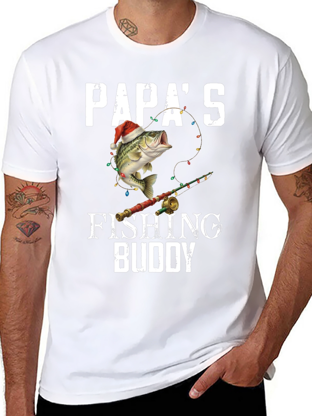 Papas Fishing Buddy T-Shirt