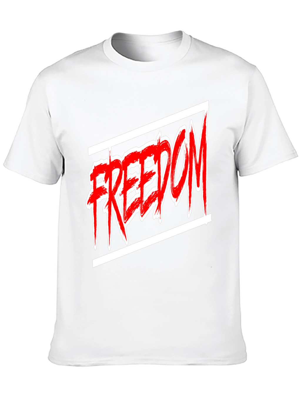 Edgy Freedom Graphic Tee - Bold Style