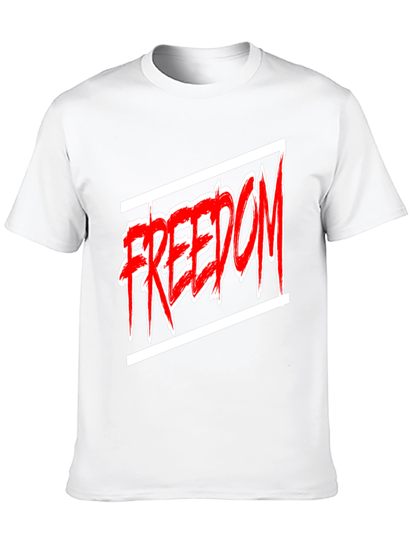 Edgy Freedom Graphic Tee - Bold Style