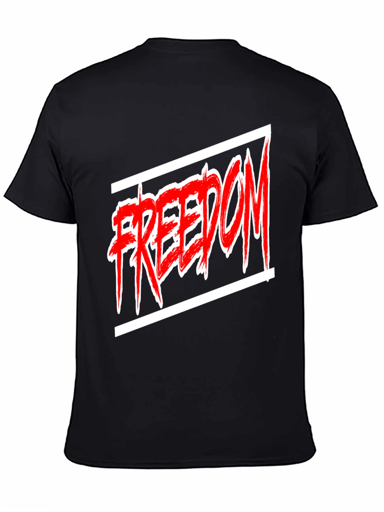 Edgy Freedom Graphic Tee - Bold Style