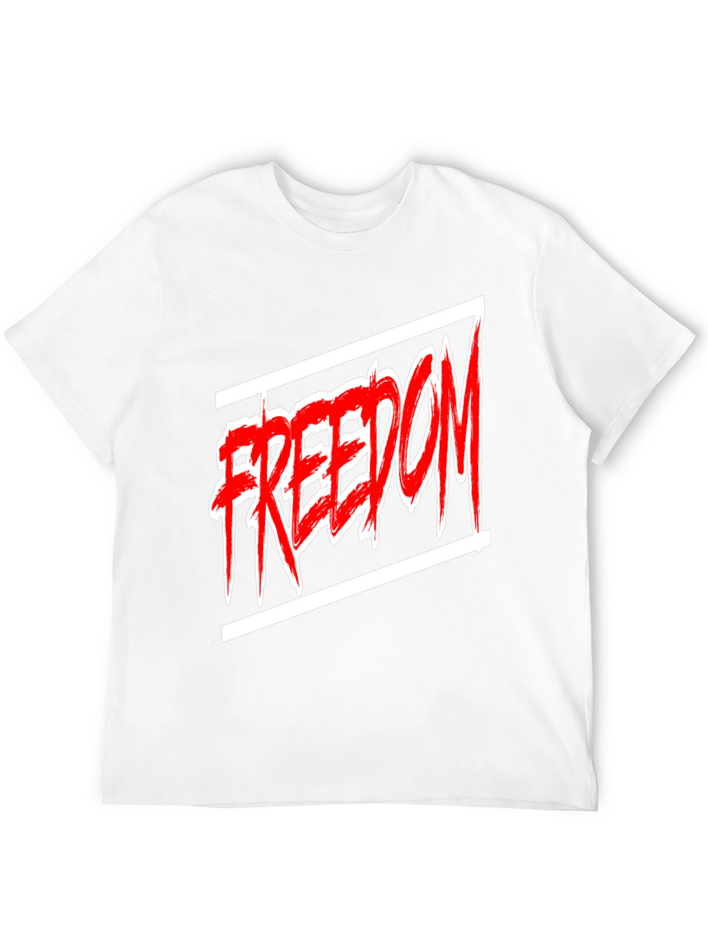 Edgy Freedom Graphic Tee - Bold Style
