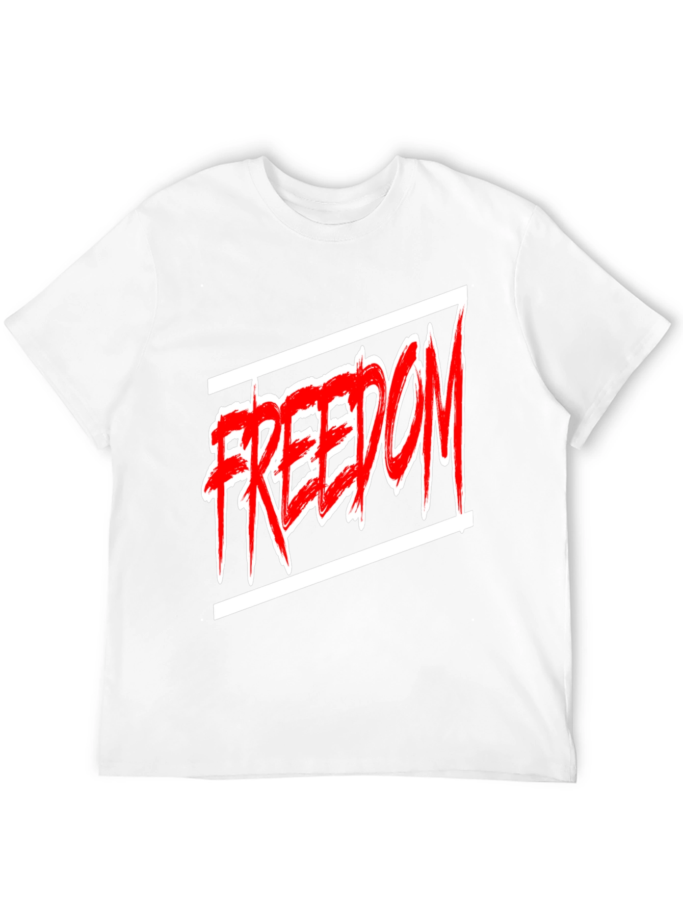 Edgy Freedom Graphic Tee - Bold Style