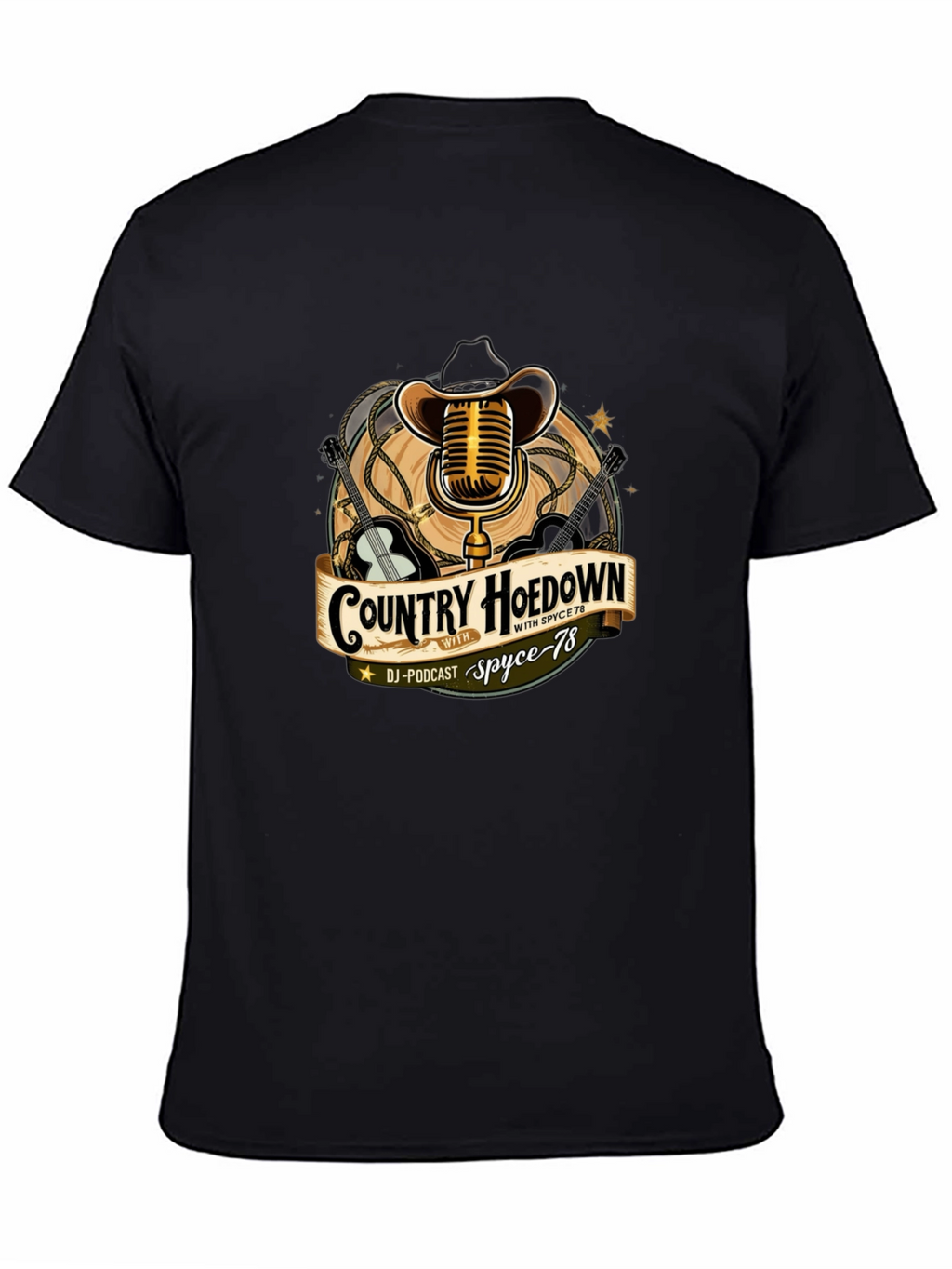 Country Hoedown T-Shirt - DJ Podcast Tee