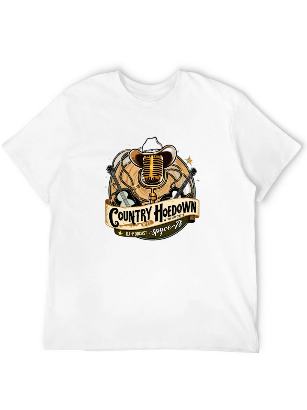 Country Hoedown T-Shirt - DJ Podcast Tee
