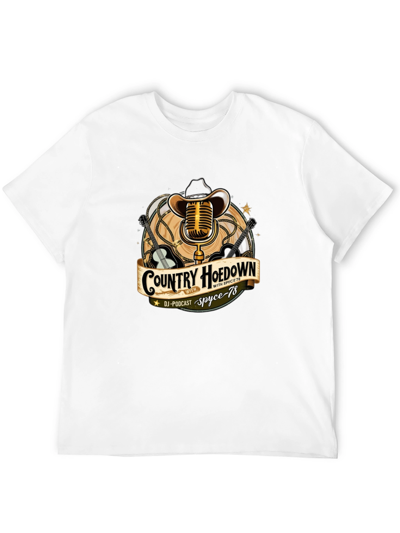 Country Hoedown T-Shirt - DJ Podcast Tee