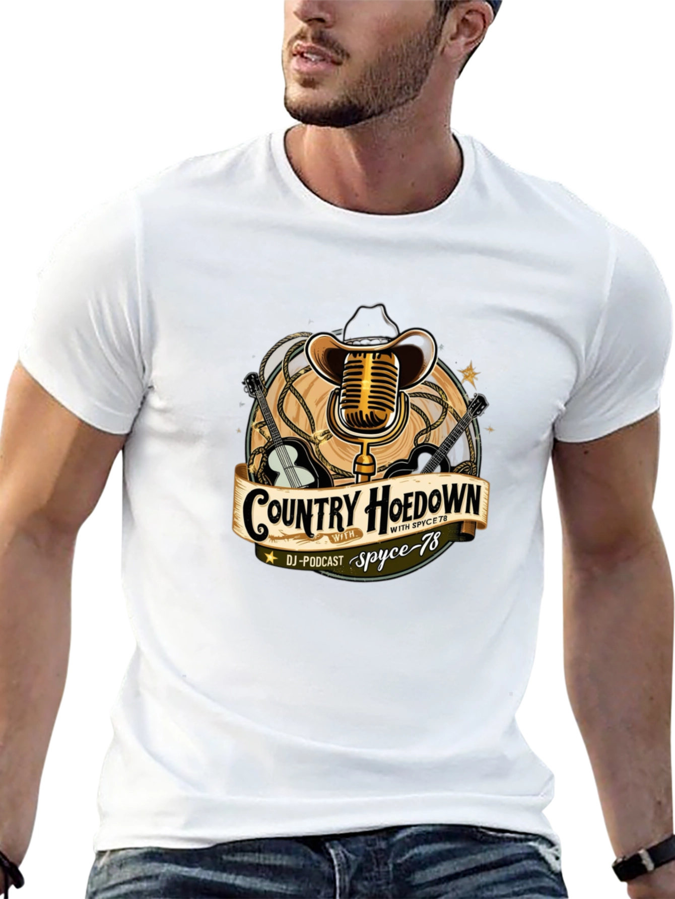 Country Hoedown T-Shirt - DJ Podcast Tee