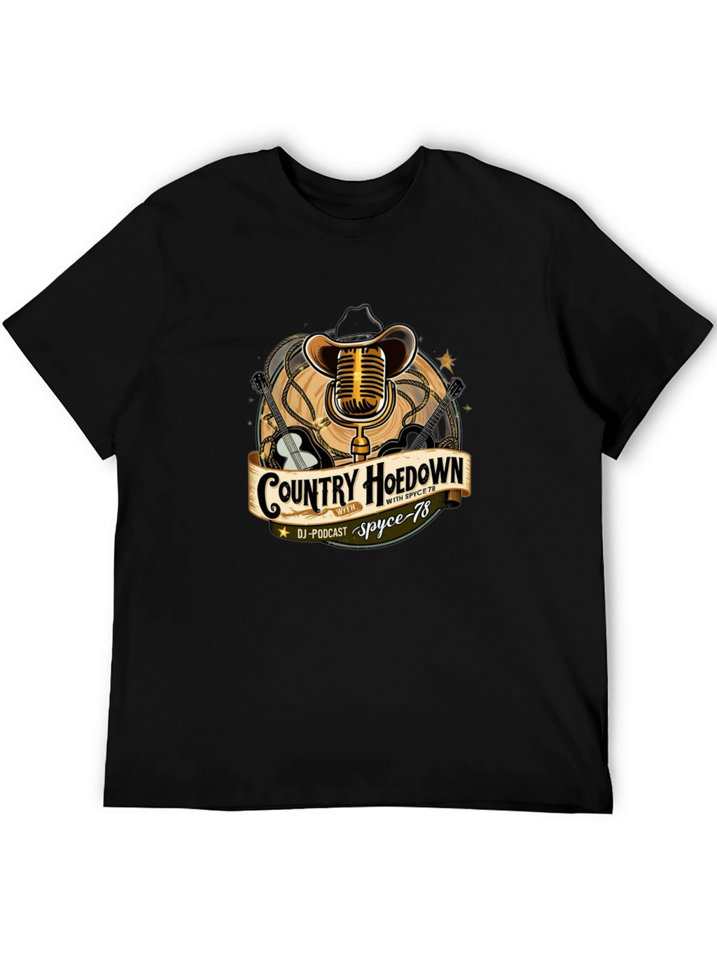 Country Hoedown T-Shirt - DJ Podcast Tee
