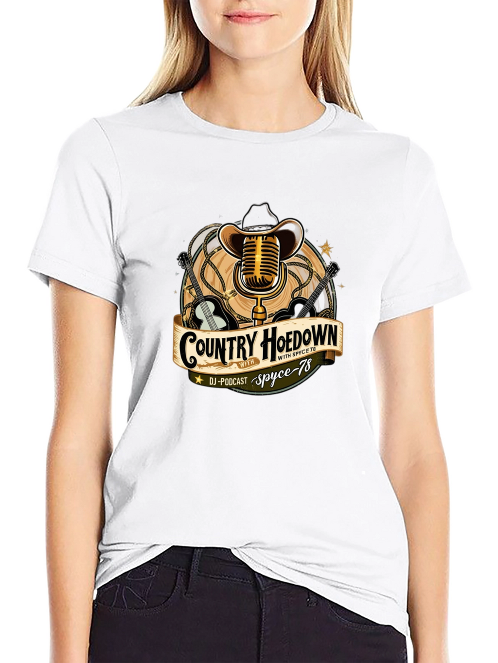 Country Hoedown T-Shirt - DJ Podcast Tee