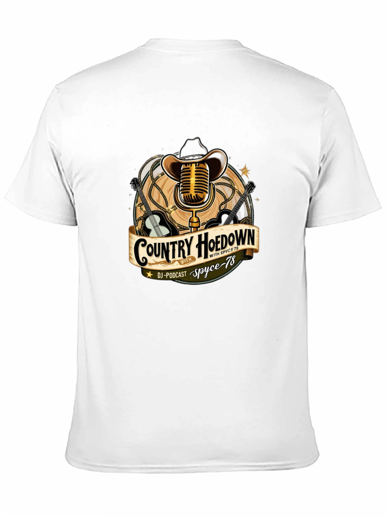 Country Hoedown T-Shirt - DJ Podcast Tee