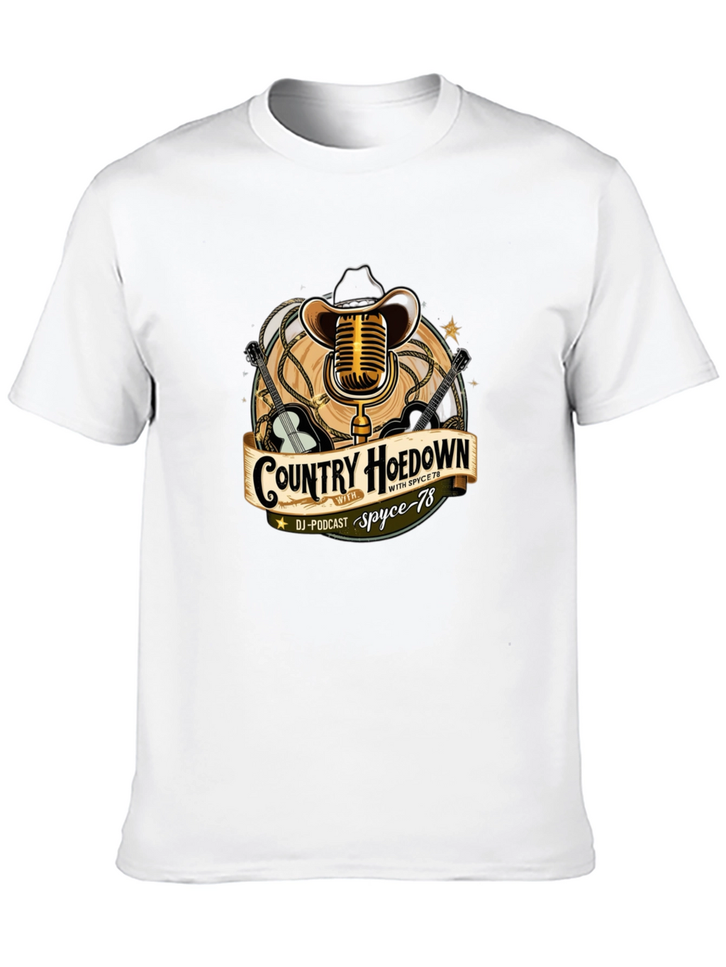 Country Hoedown T-Shirt - DJ Podcast Tee