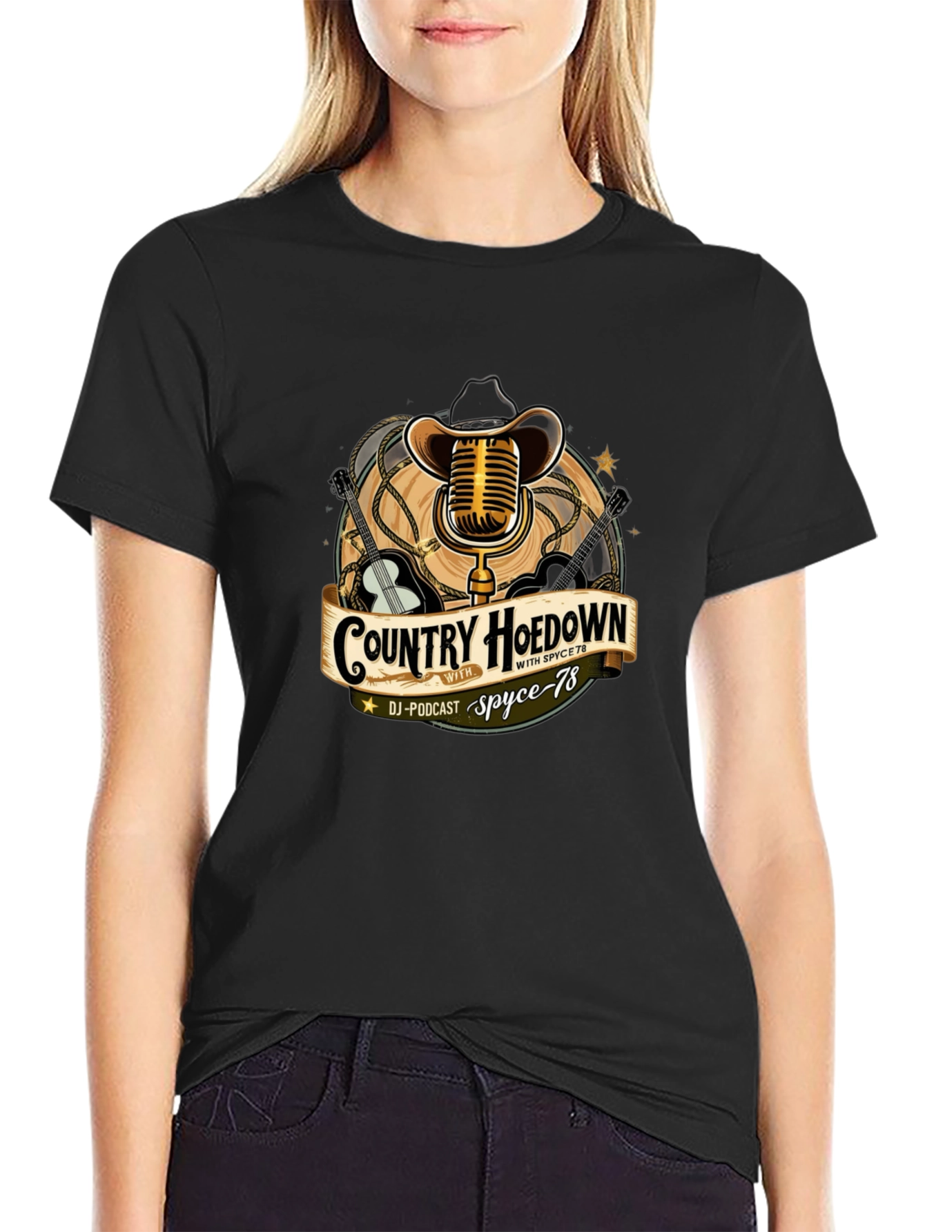 Country Hoedown T-Shirt - DJ Podcast Tee