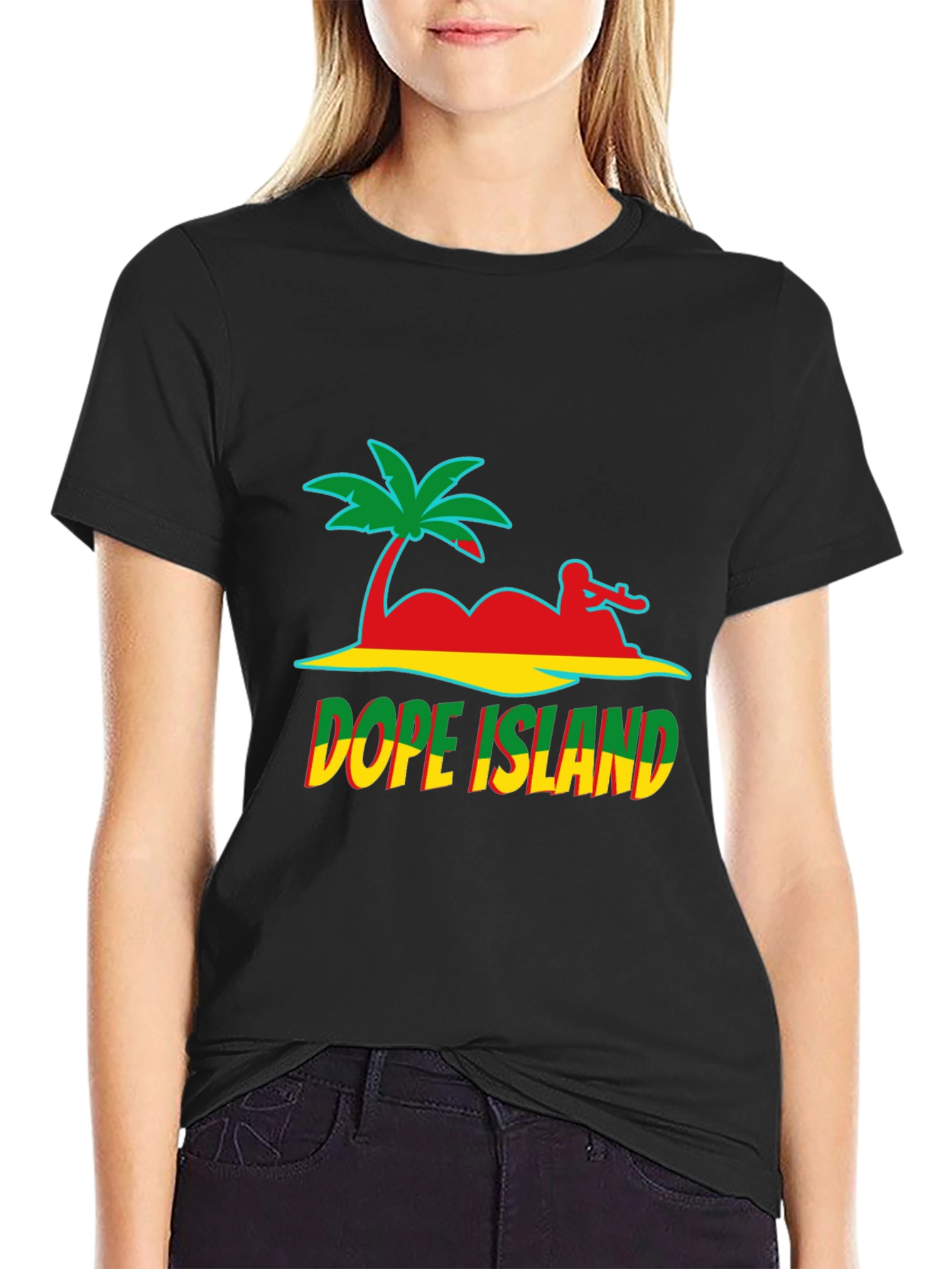 Dope Island Graphic T-Shirt