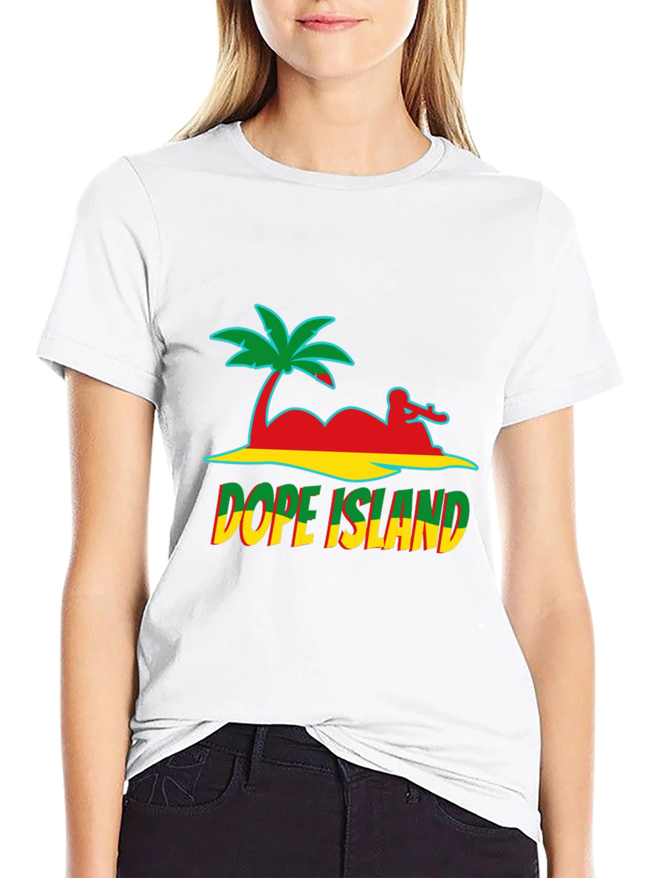 Dope Island Graphic T-Shirt