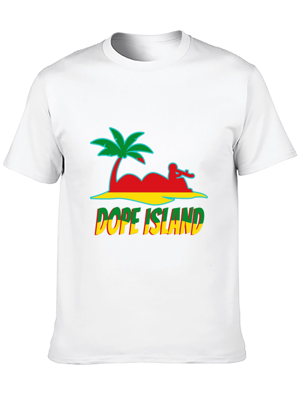 Dope Island Graphic T-Shirt