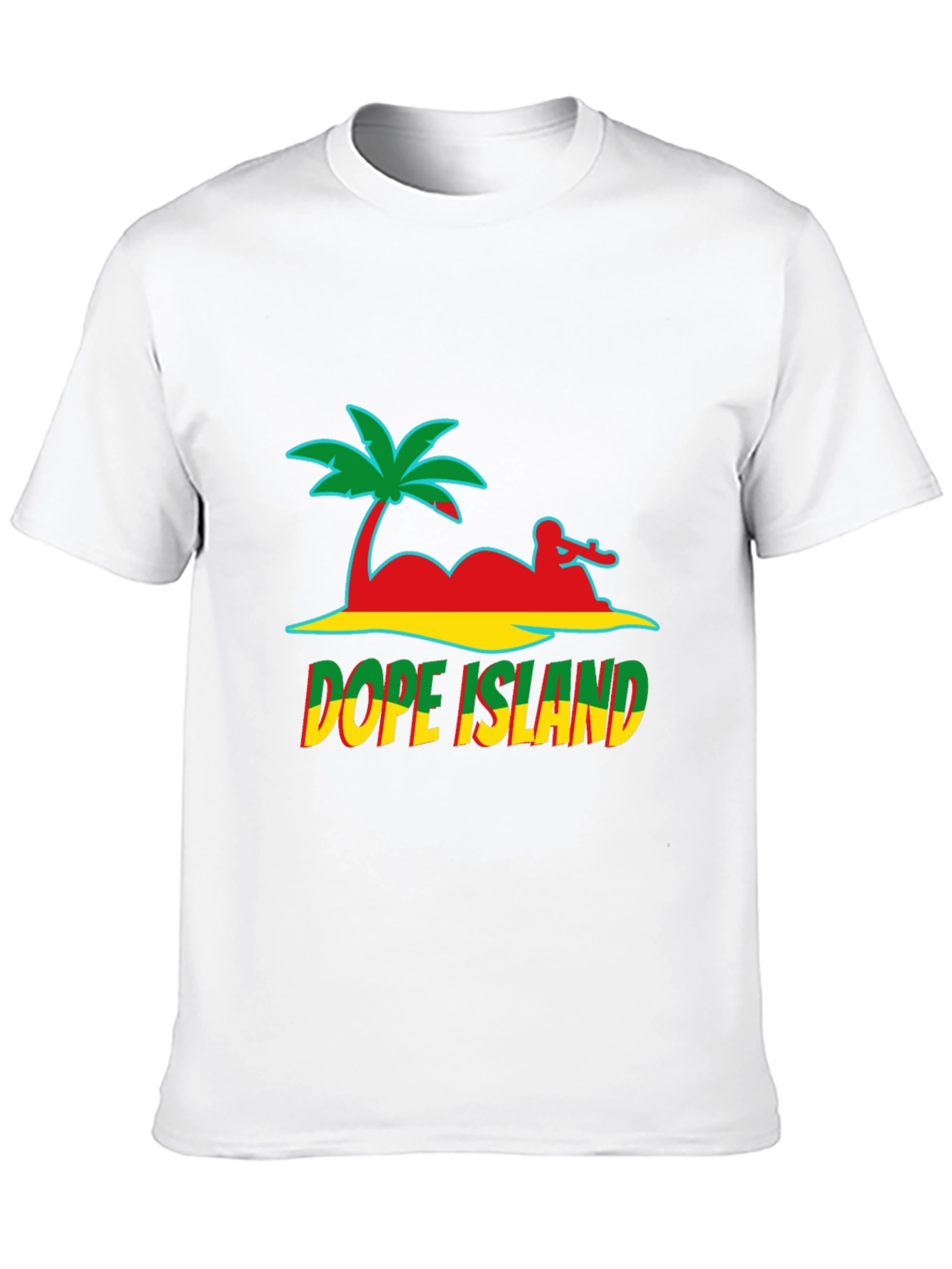 Dope Island Graphic T-Shirt