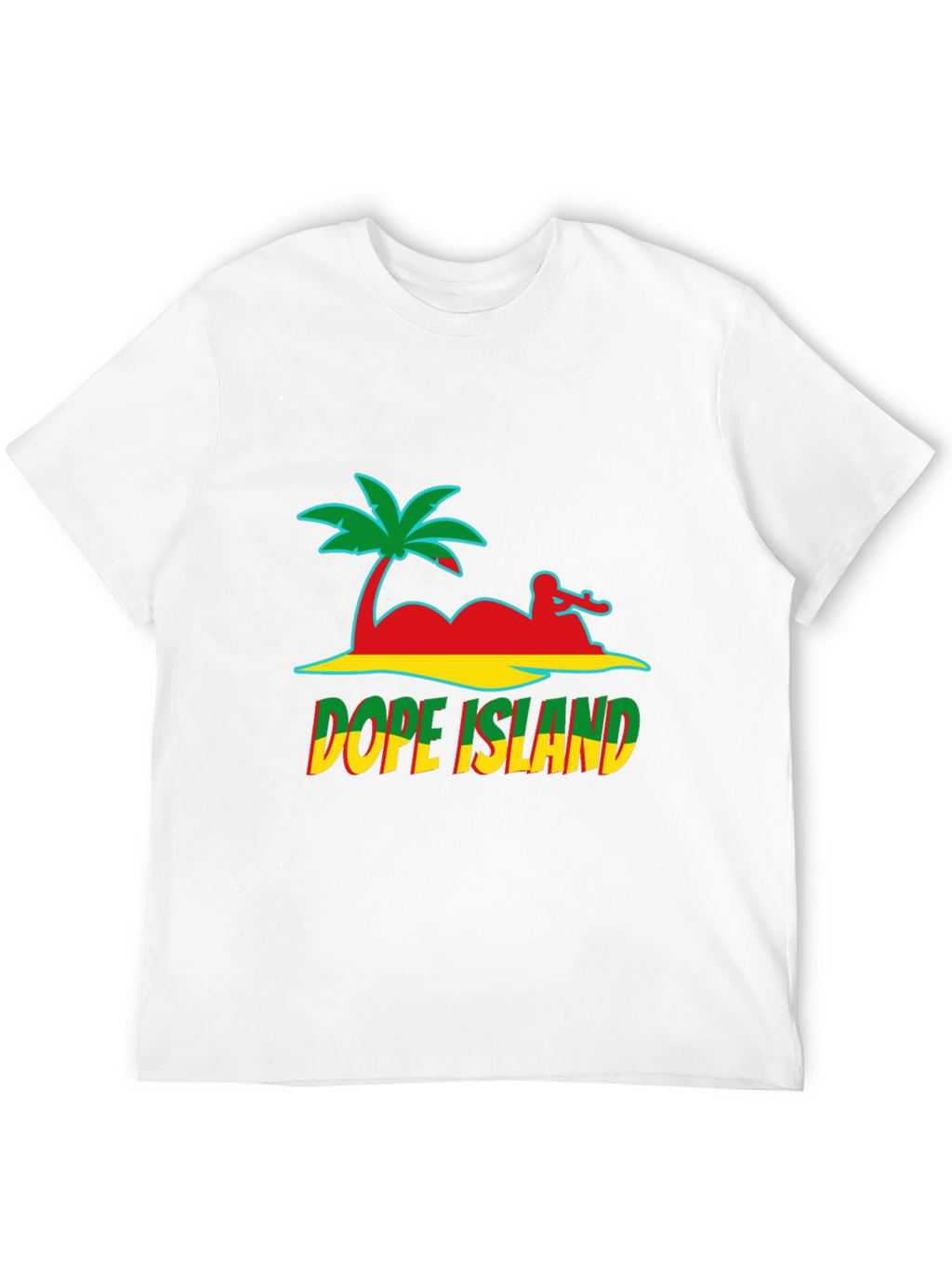 Dope Island Graphic T-Shirt