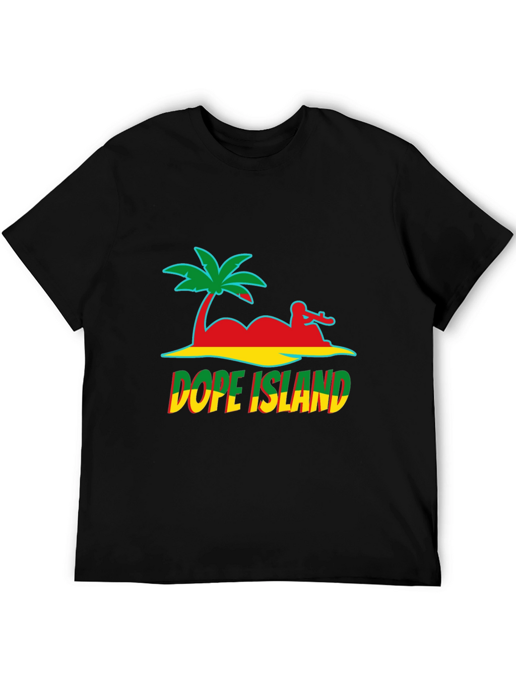 Dope Island Graphic T-Shirt
