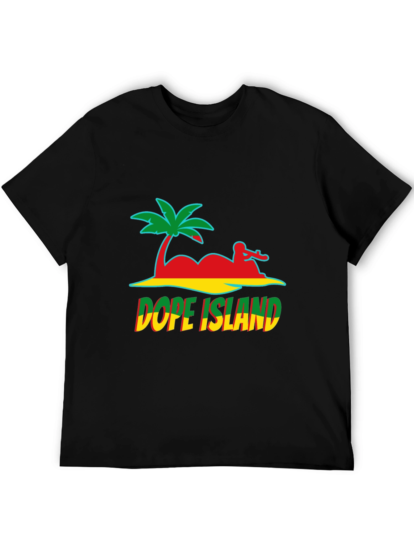 Dope Island Graphic T-Shirt