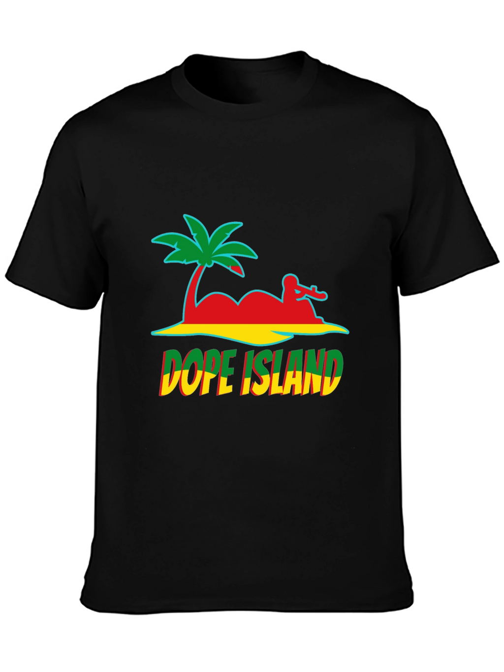 Dope Island Graphic T-Shirt