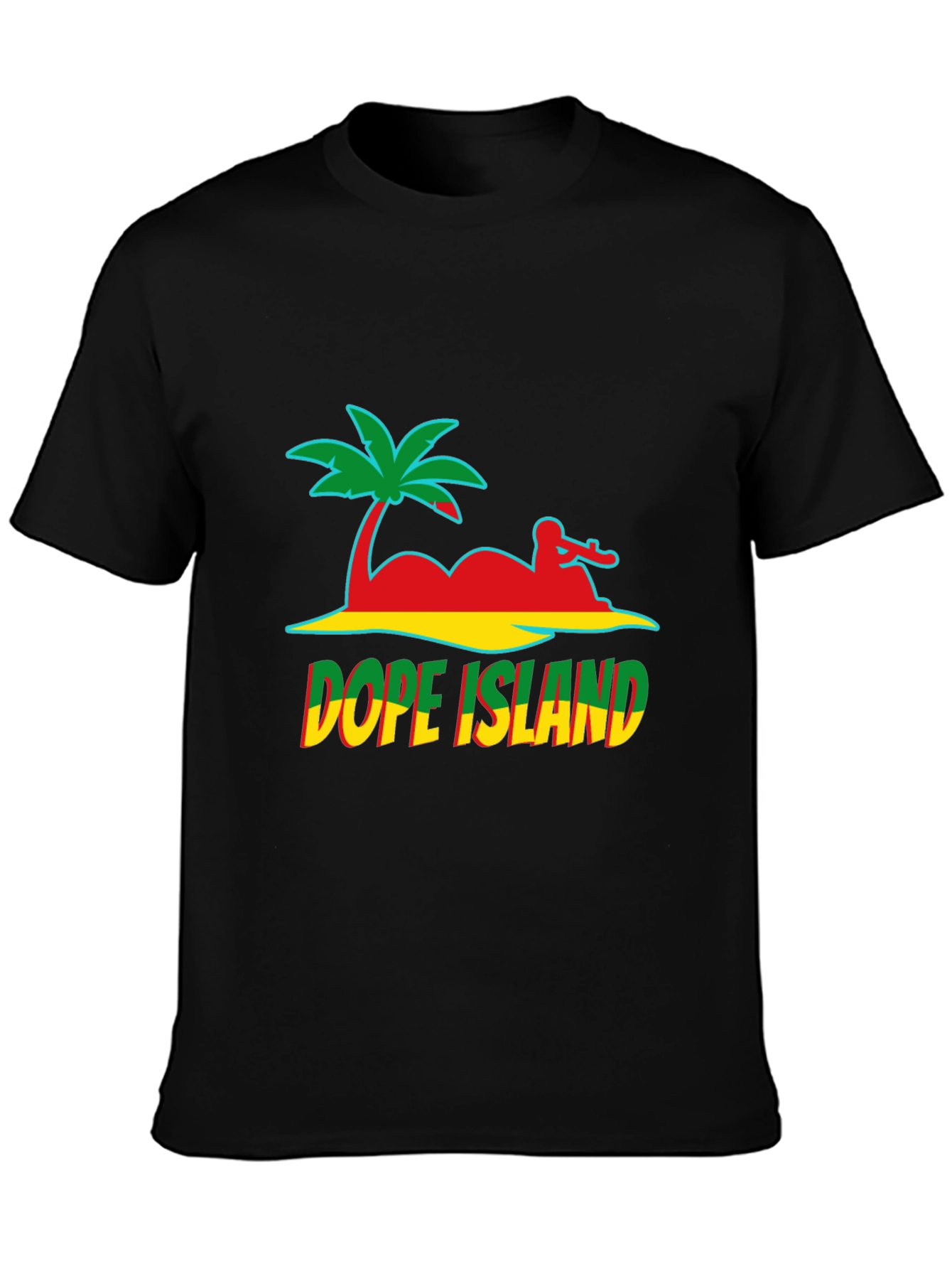 Dope Island Graphic T-Shirt