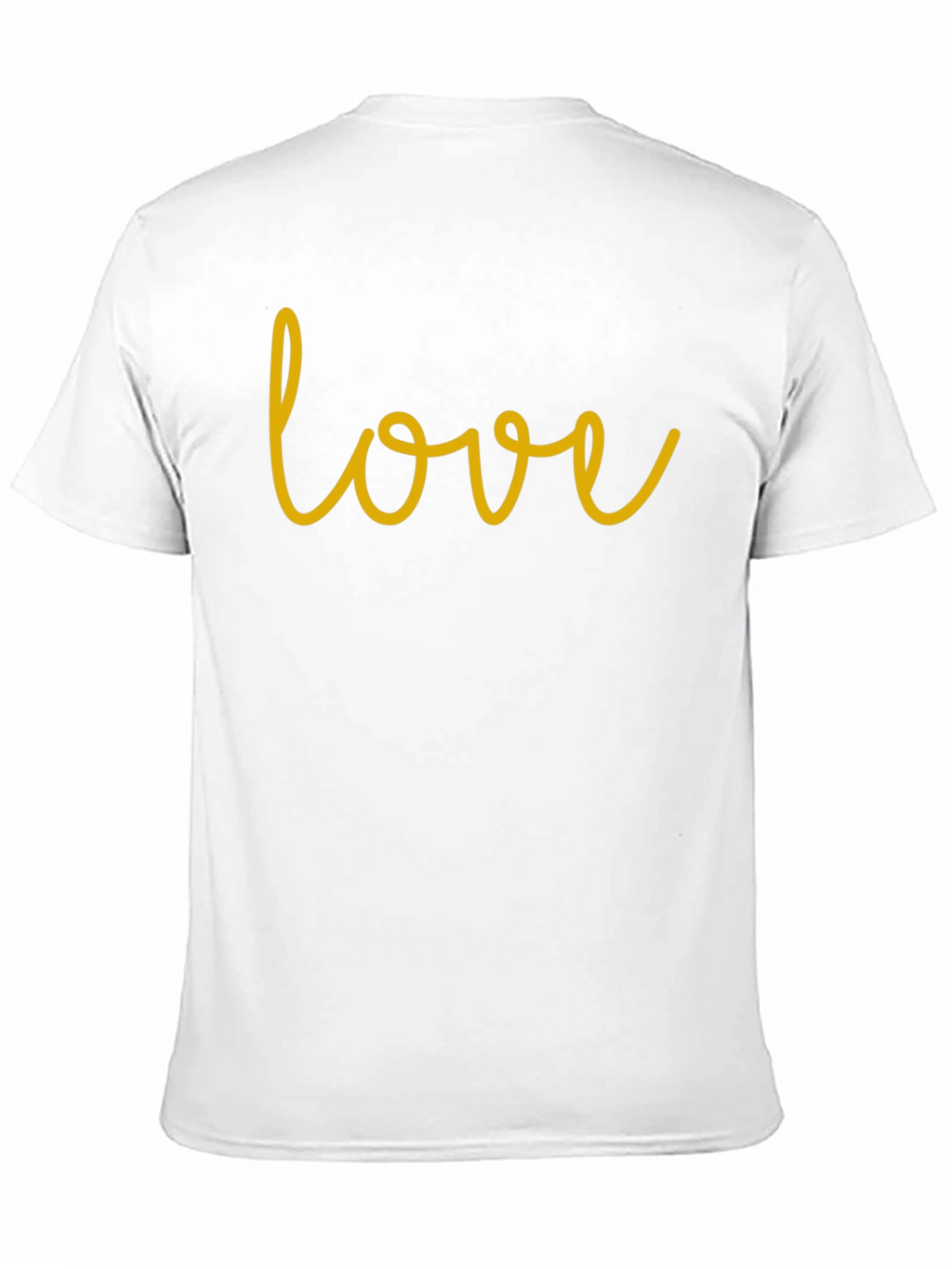 Love Script T-Shirt - Soft Cotton Blend Stylish Design