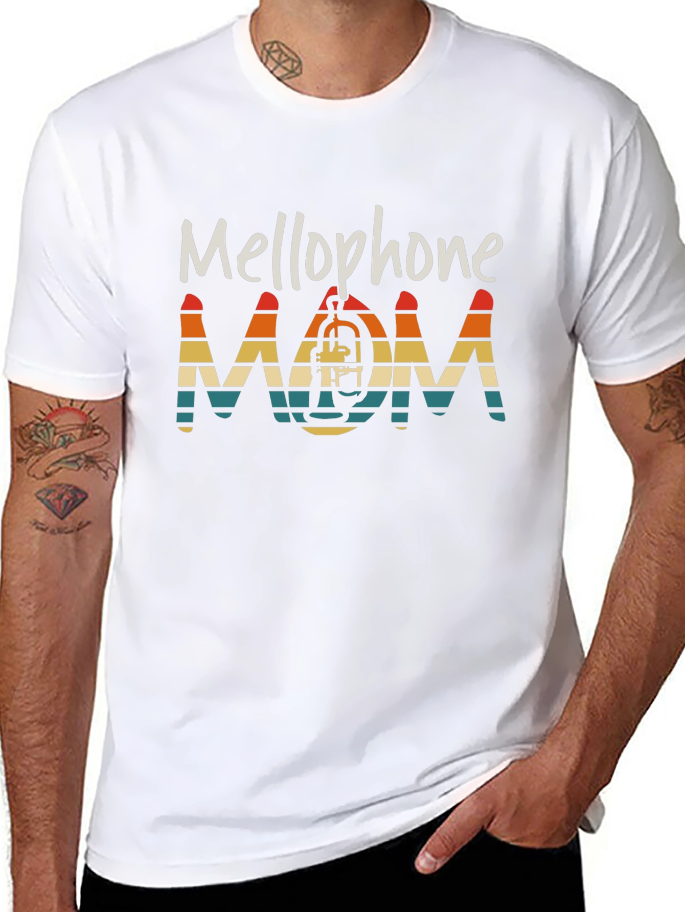 Mellophone Mom T-Shirt - Band Parent Pride!