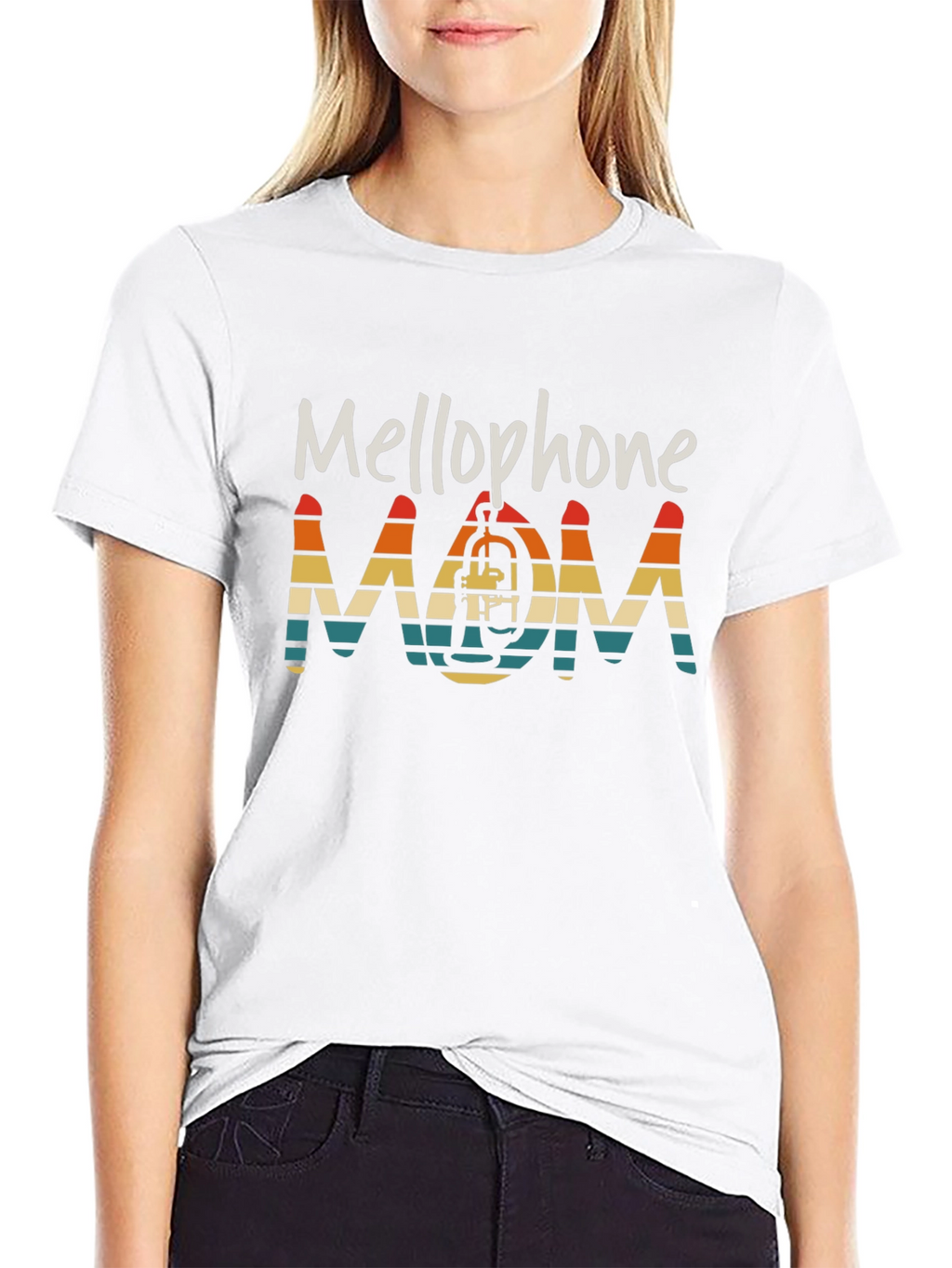 Mellophone Mom T-Shirt - Band Parent Pride!