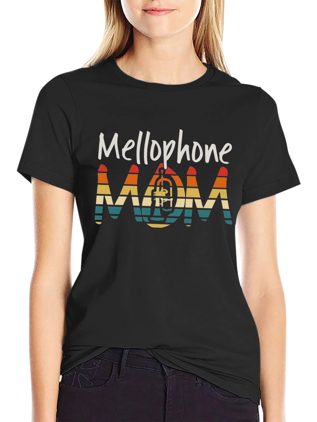 Mellophone Mom T-Shirt - Band Parent Pride!
