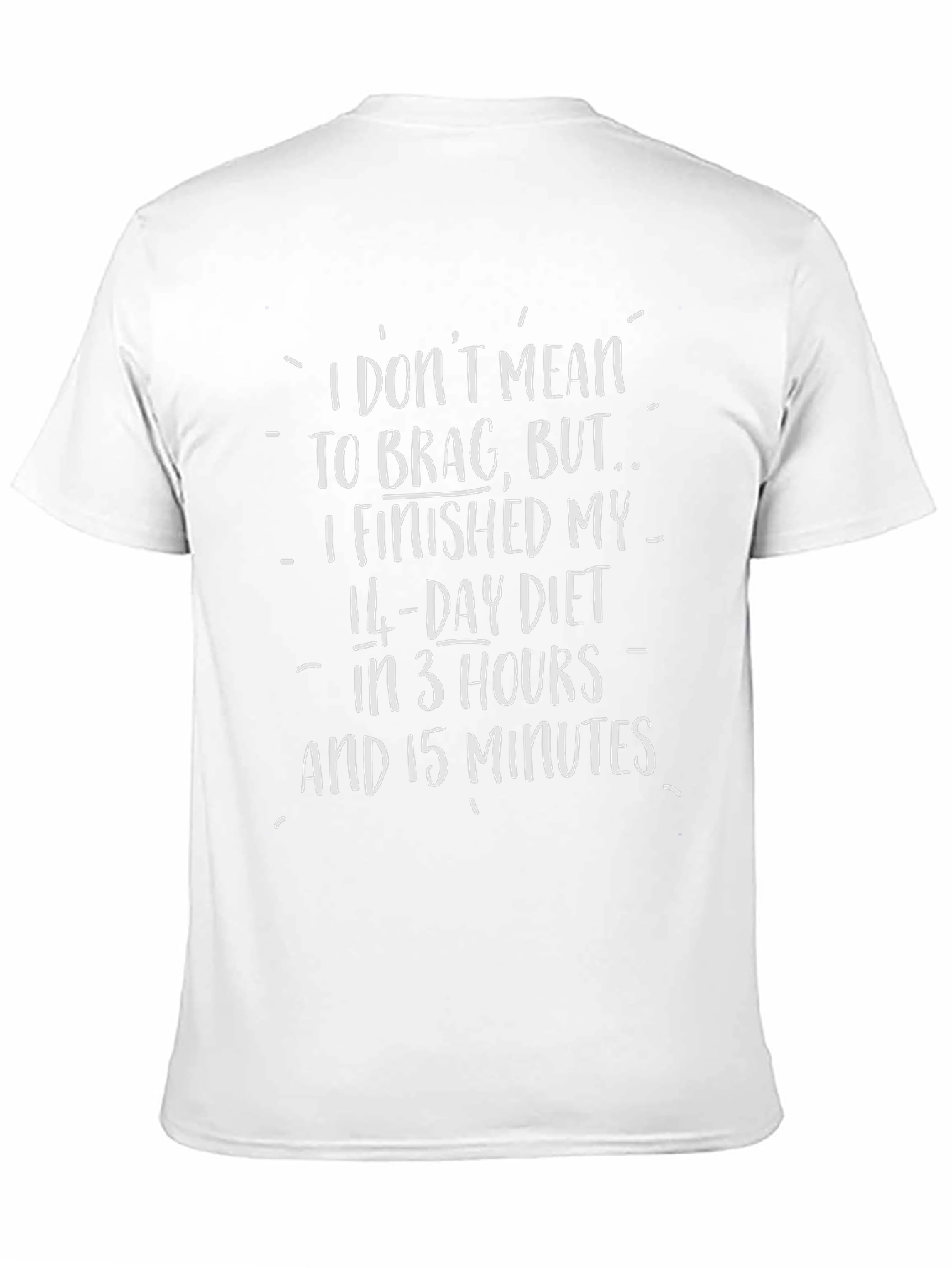 Funny Diet T-Shirt - 14 Day Diet Humor