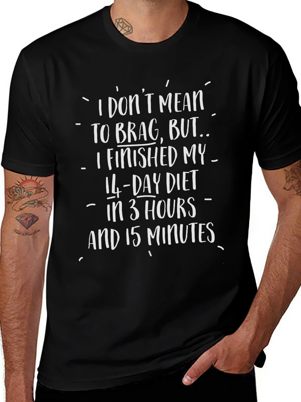 Funny Diet T-Shirt - 14 Day Diet Humor