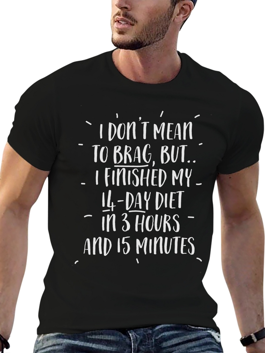 Funny Diet T-Shirt - 14 Day Diet Humor