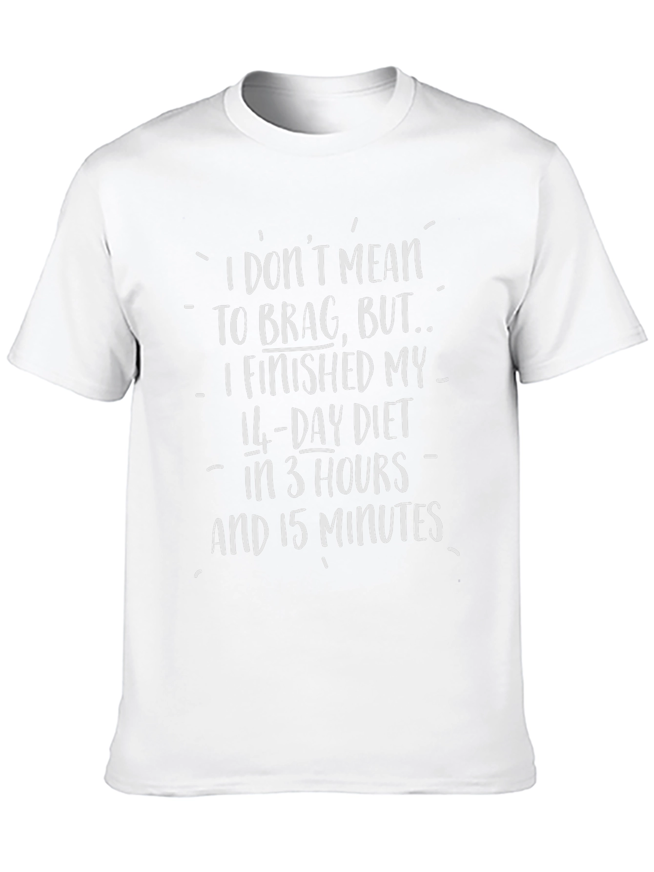 Funny Diet T-Shirt - 14 Day Diet Humor