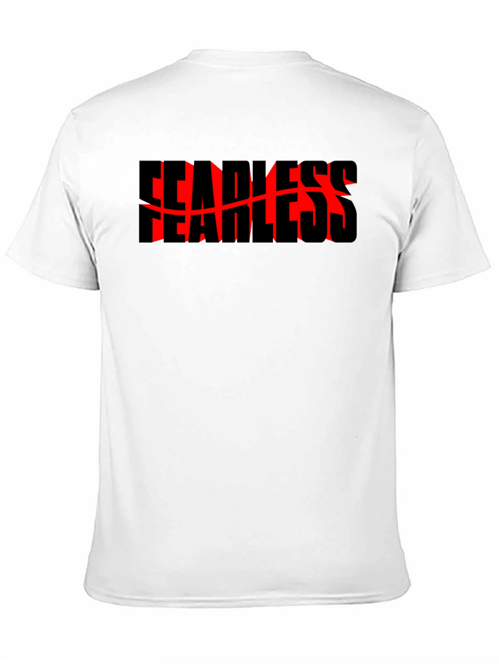 Fearless Graphic Tee - Bold Black Shirt