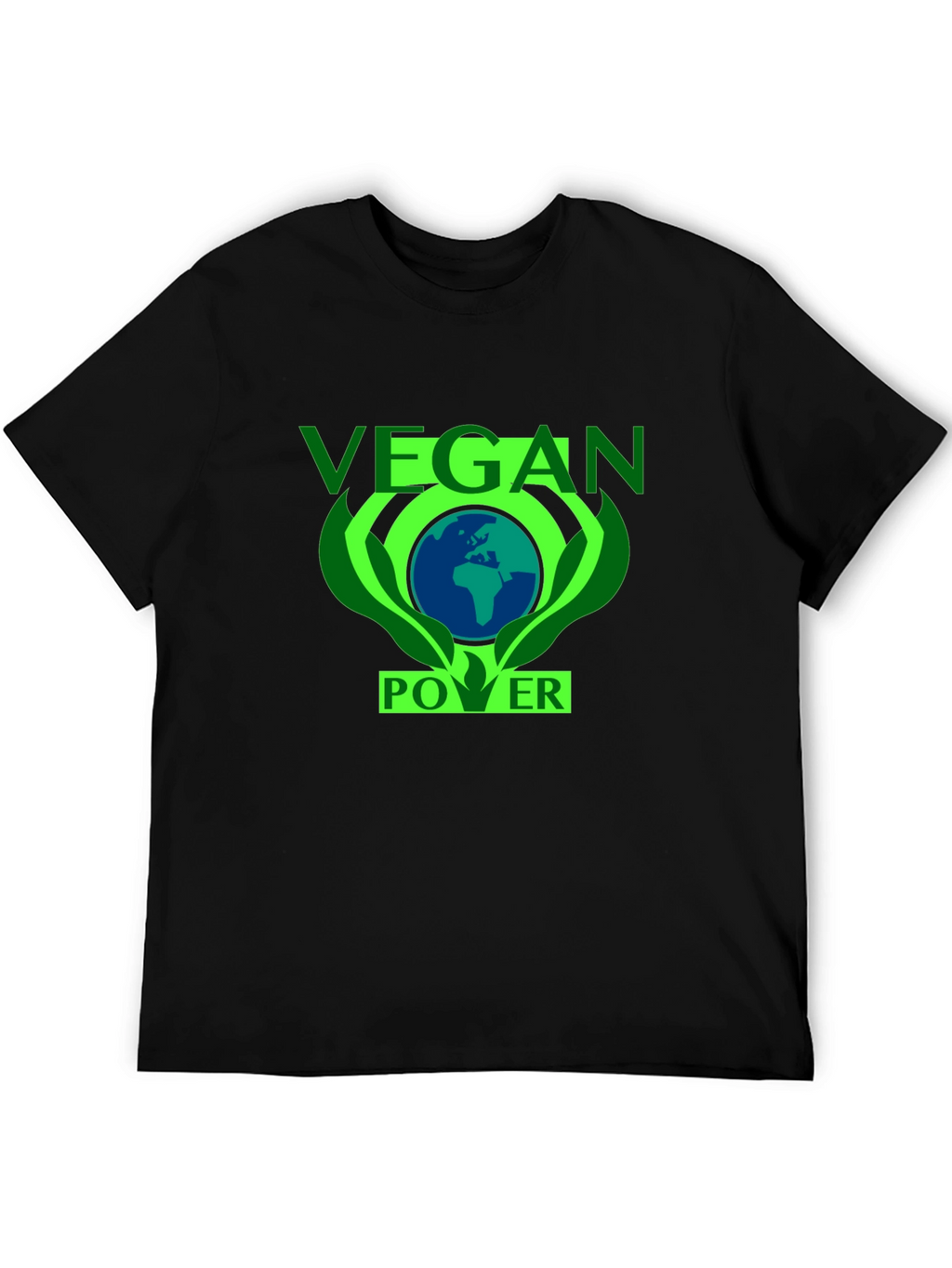 Vegan Power T-Shirt - Earth Friendly Design