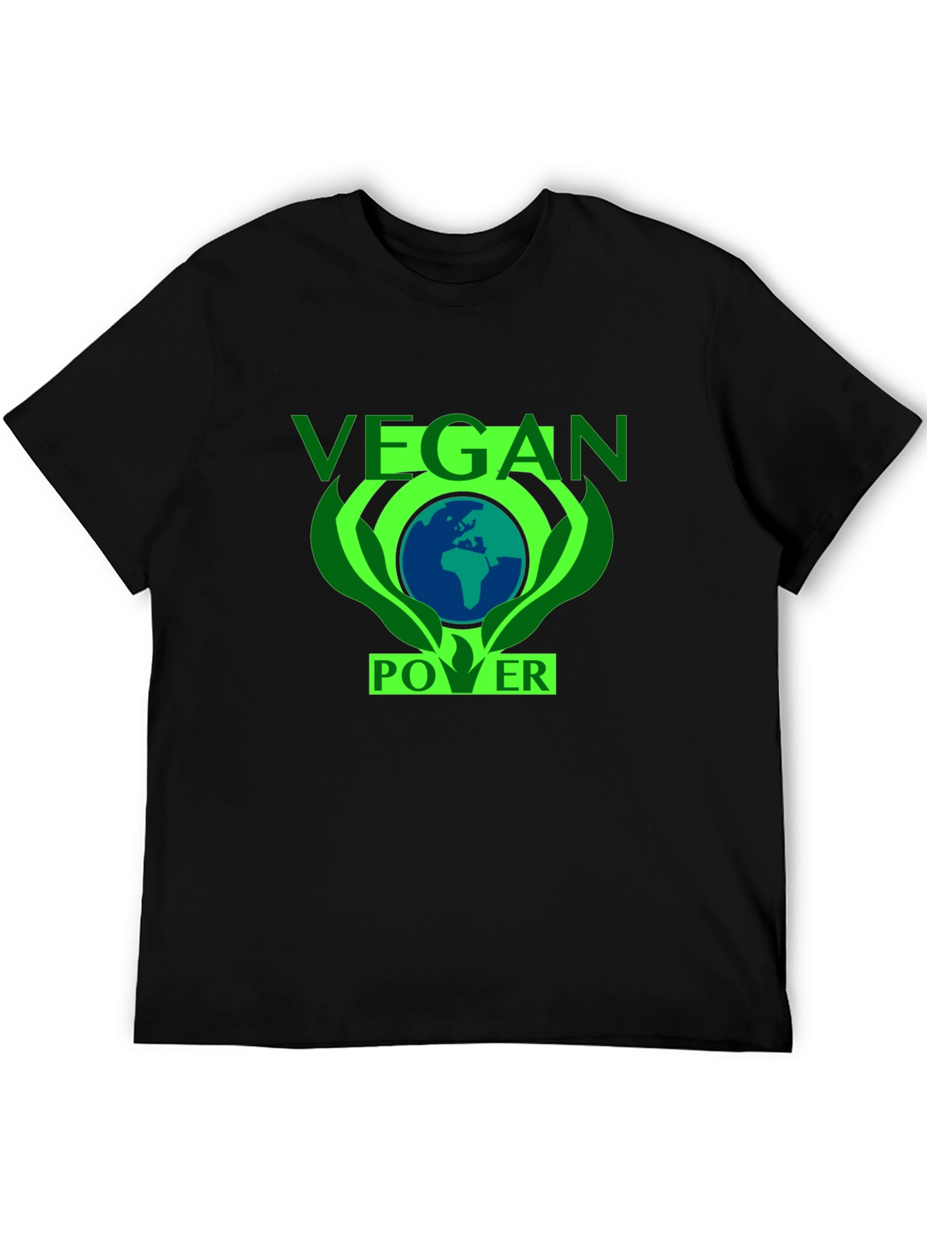 Vegan Power T-Shirt - Earth Friendly Design