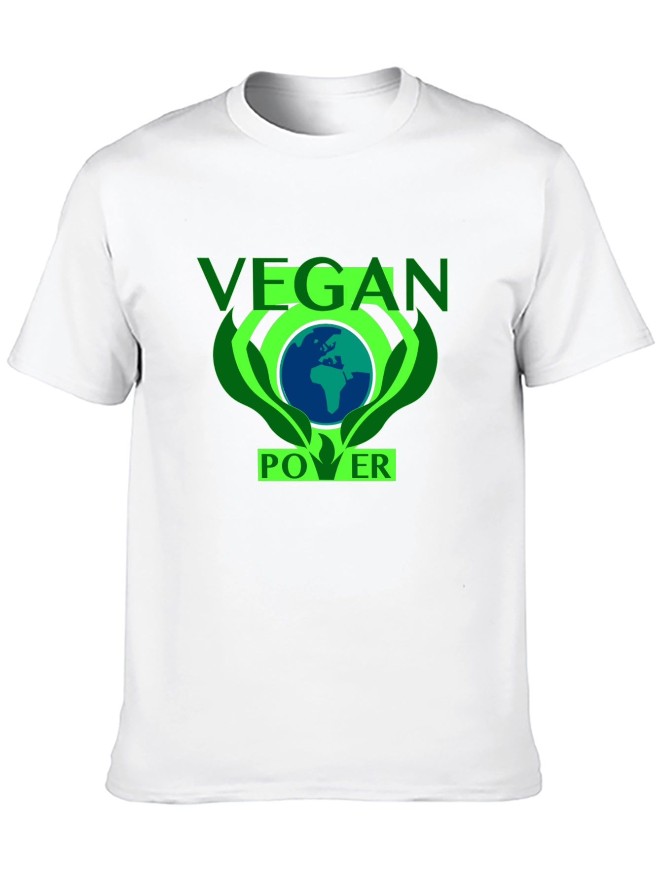 Vegan Power T-Shirt - Earth Friendly Design
