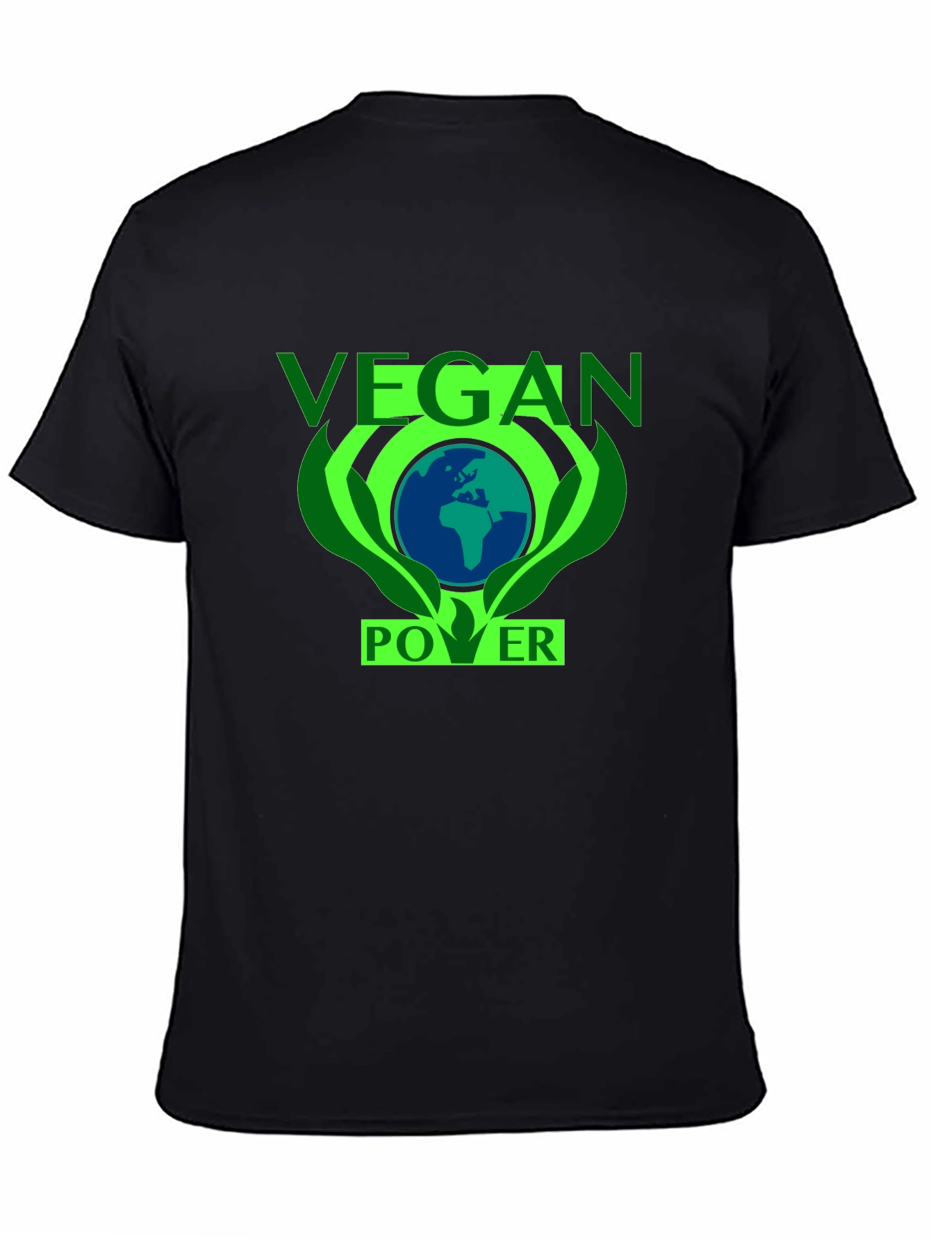 Vegan Power T-Shirt - Earth Friendly Design