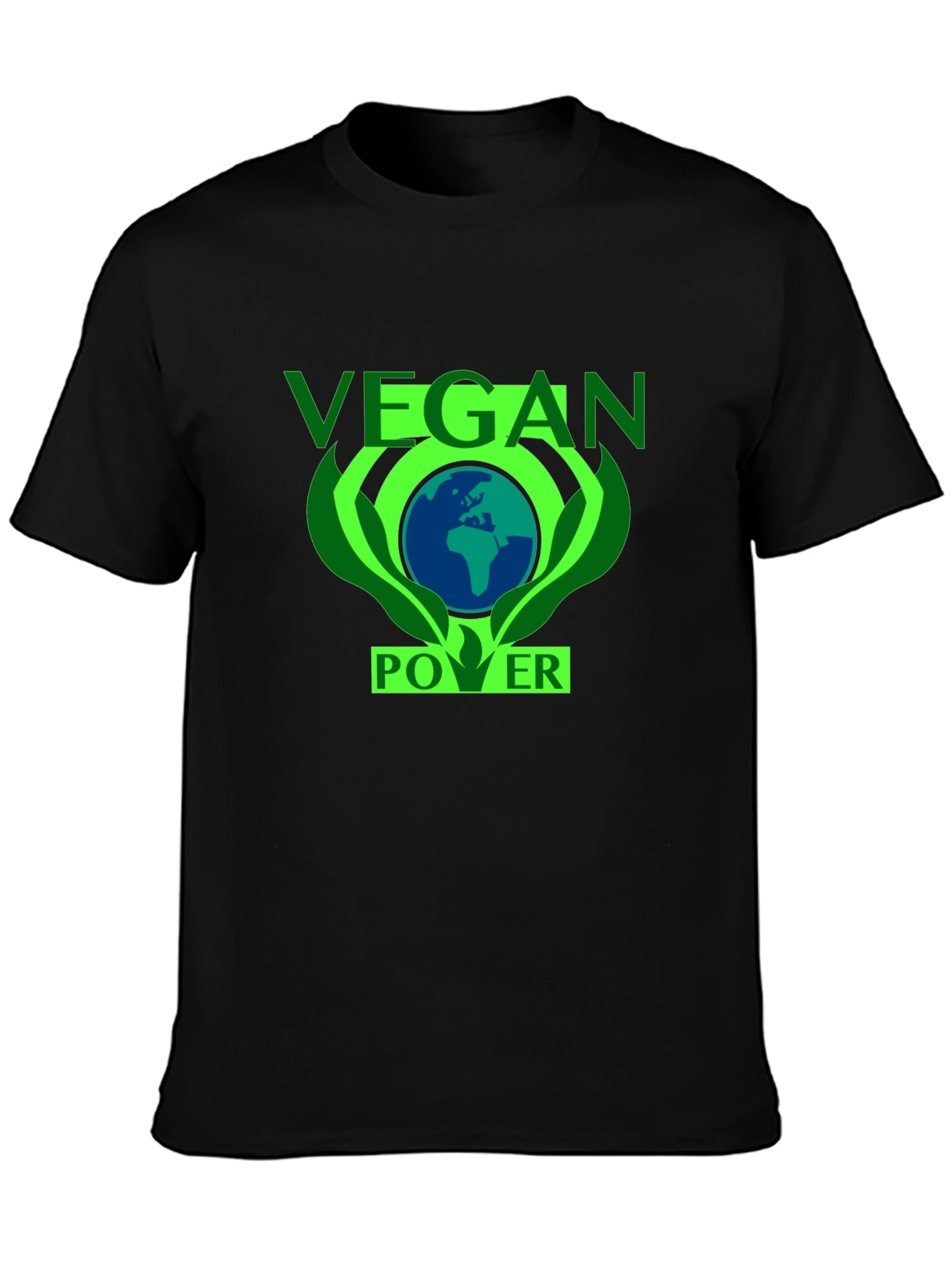 Vegan Power T-Shirt - Earth Friendly Design
