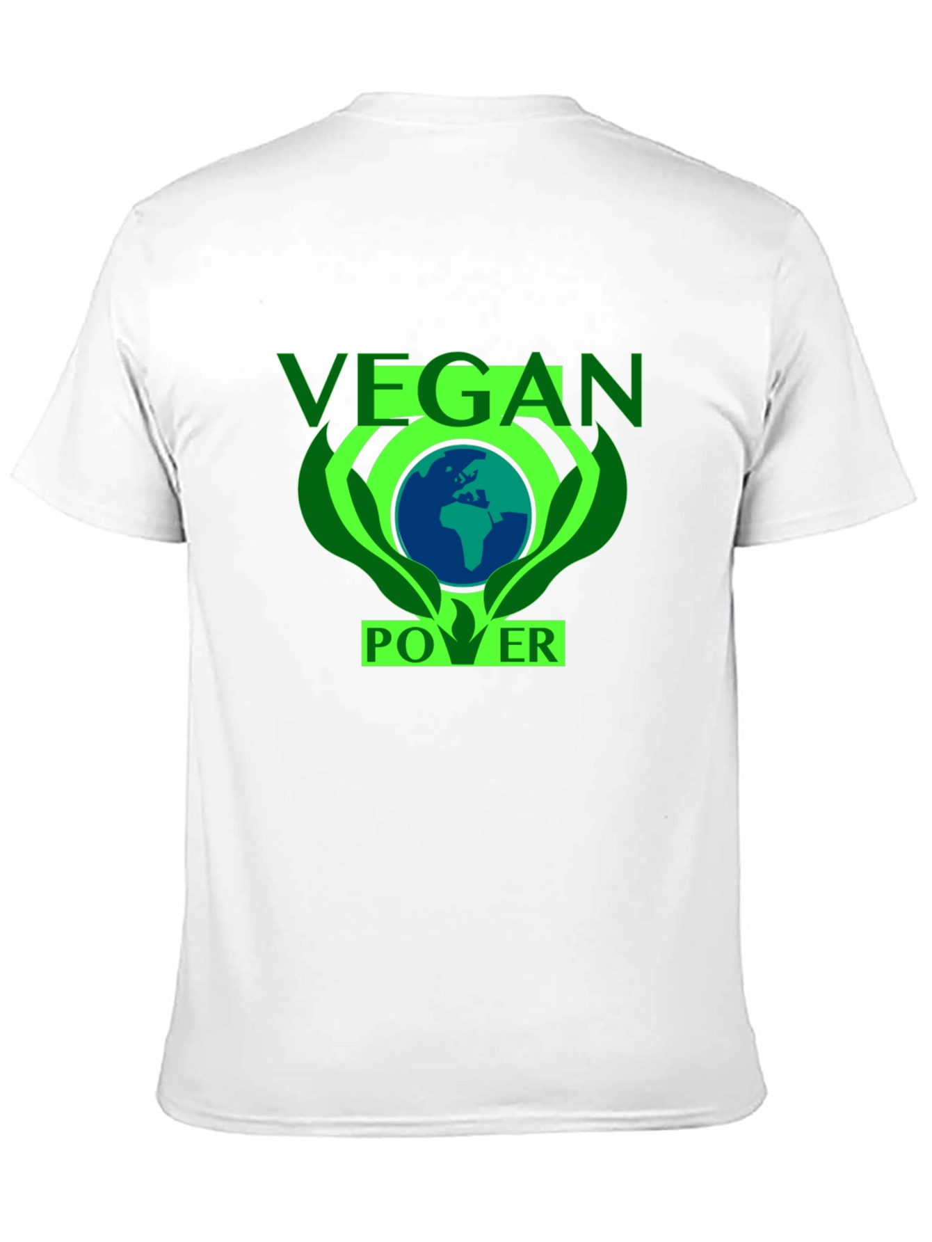 Vegan Power T-Shirt - Earth Friendly Design