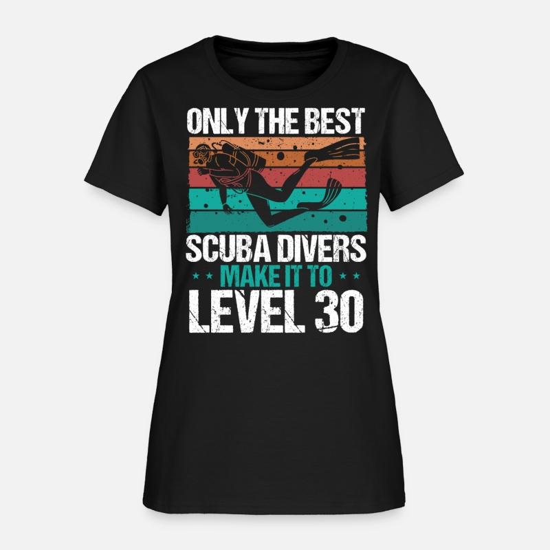 30 Scuba Diving Level 30 Year Diver Snorkeling