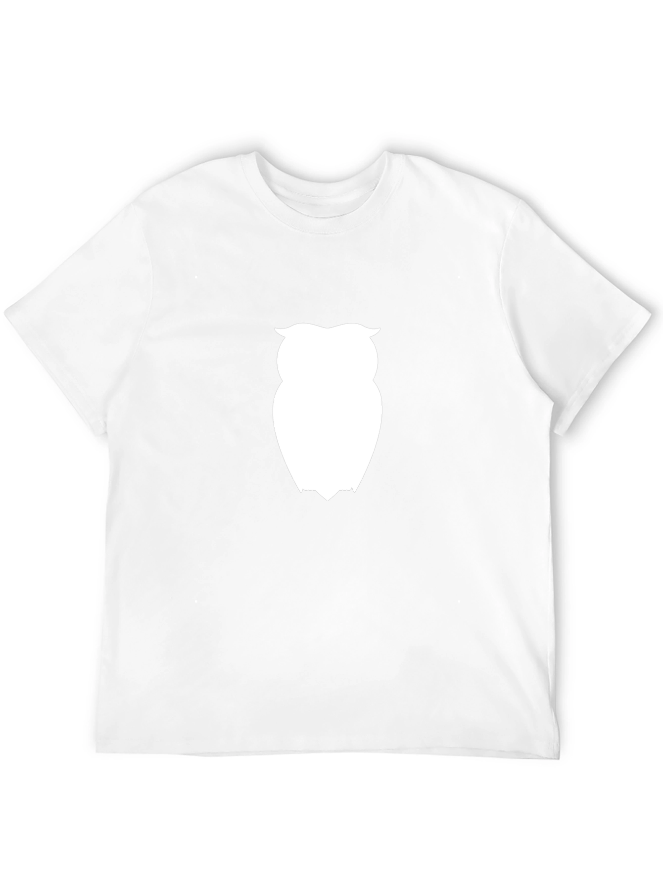 Owl Graphic Tee - Stylish Black Cotton T-Shirt