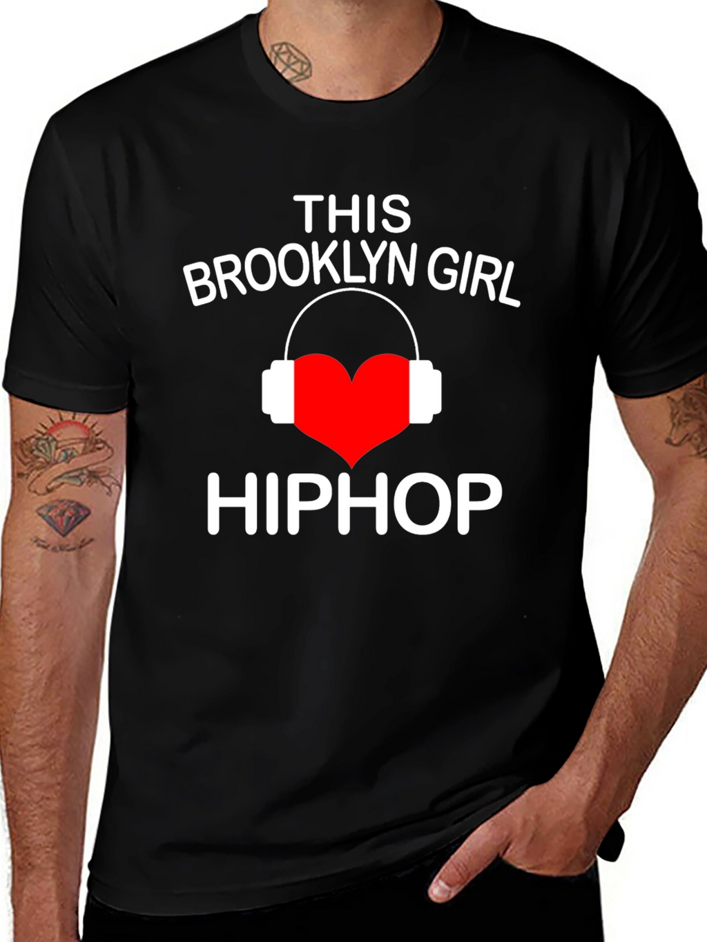 Brooklyn Girl Hip Hop Graphic T-Shirt