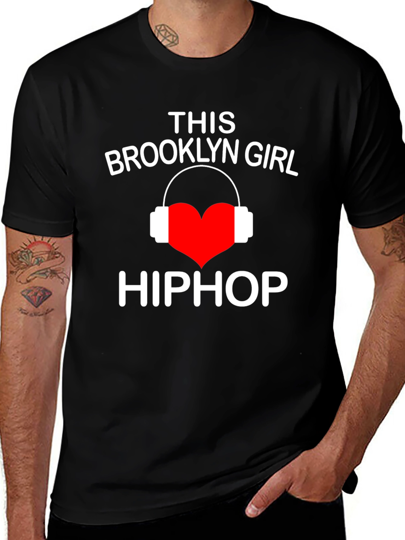 Brooklyn Girl Hip Hop Graphic T-Shirt