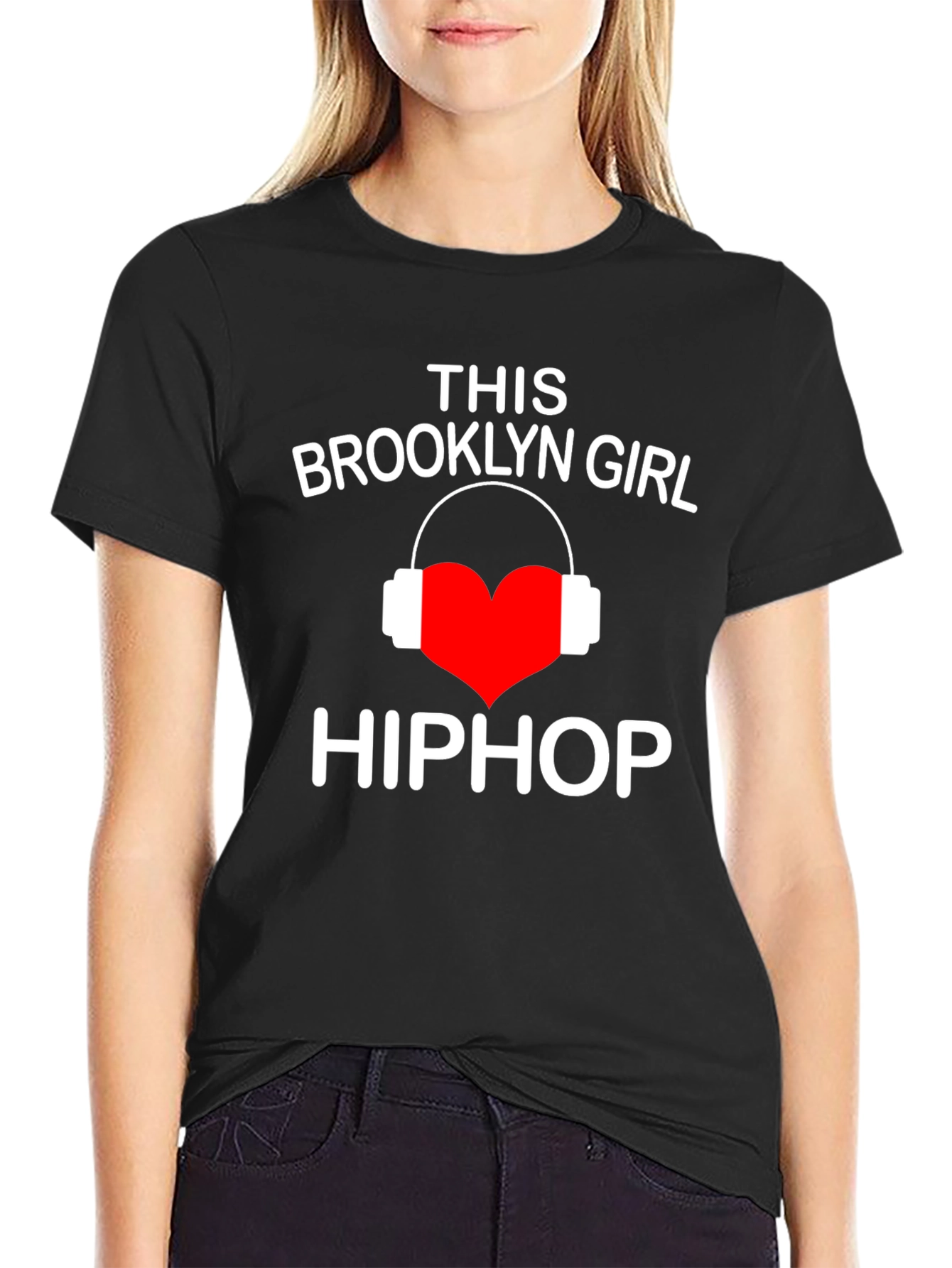 Brooklyn Girl Hip Hop Graphic T-Shirt
