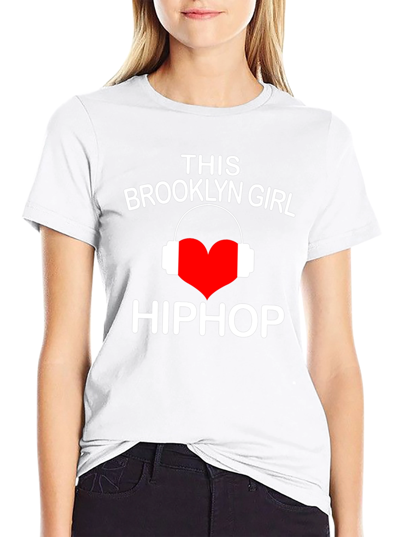 Brooklyn Girl Hip Hop Graphic T-Shirt